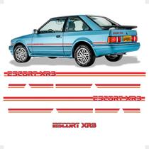 Faixa Compatível Escort Xr3 Mk3 1983 /1986 Filete Vermelho Faixa Compatível Escort Xr3 Mk3 1983 /1986 Filete Vermelho