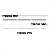 Faixa Compatível Escort Xr3 Mk3 83/86 + Adesivo Traseiro