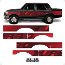 Faixa Compatível F-1000 93 Turbo Adesivo Cab. Extra Vermelho Faixa Compatível F-1000 93 Turbo Adesivo Cab. Extra Vermelho