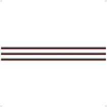 Faixa Compatível F-4000 1986 Carijó Adesivo Vermelho/preto