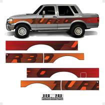 Faixa Compatível F1000 93 Turbo Adesivo Cabine Extra Laranja Faixa Compatível F1000 93 Turbo Adesivo Cabine Extra Laranja