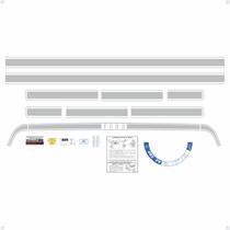 Faixa Compatível Maverick 1973/1976 Fase 1 Cinza + Etiqueta Faixa Compatível Maverick 1973/1976 Fase 1 Cinza + Etiqueta