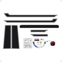 Faixa Compatível Maverick 73/79 Traseira Lateral Capô Preta Faixa Compatível Maverick 73/79 Traseira Lateral Capô Preta