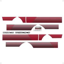 Faixa Compatível Pampa 1994 1.8 S Vermelho Lateral/traseiro