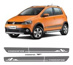 Faixa Crossfox 2012 Adesivos Laterais E Traseiros Grafite