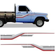 Faixa D20/d40 Deluxe 1990 Adesivo Lateral Caçamba Madeira