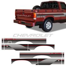 Faixa D20 Deluxe 1993 94 Adesivo Traseiro Chevrolet Cs Prata Faixa D20 Deluxe 1993 94 Adesivo Traseiro Chevrolet Cs Prata