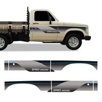 Faixa D40 Deluxe 1995 1996 Adesivo Azul Caçamba De Madeira