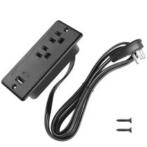Faixa de alimentação embutida HHSOET 20W com cabo de alimentação USB C de 10 pés