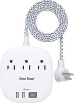 Faixa de alimentação One Beat Cruise Essentials 2025 3 tomadas 4 USB