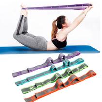 Faixa de Alongamento para Pernas e Panturilha Fisioterapia Yoga Fitness Ginastica e Academia - MBFIT
