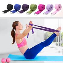 Faixa De Alongamento Yoga Pilates Reabilitação Fisioterapia e Exercícios Funcional Faixa De Alongamento Yoga Pilates Reabilitação Fisioterapia e Exercícios Funcional