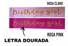 Faixa de Aniversário Miss Dourada, Prata, Rosa e Pink - 01 Unidade Faixa de Aniversário Miss Dourada, Prata, Rosa e Pink - 01 Unidade