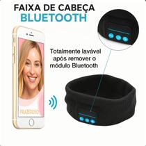 Faixa de Cabeça Bluetooth para Dormir e Exercícios