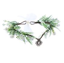 Faixa de cabeça floral LLinfflr Fairy Woodland para mulheres