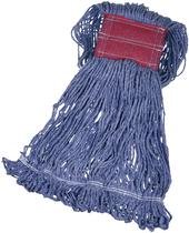 Faixa de cabeça sintética Mop Head Amazon Basics Loop-End de 5 cm azul, pacote com 6 Faixa de cabeça sintética Mop Head Amazon Basics Loop-End de 5 cm azul, pacote com 6