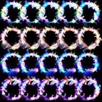 Faixa de cabeça Taiyin LED Feather Crown com luz para mulheres x20 Faixa de cabeça Taiyin LED Feather Crown com luz para mulheres x20