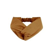 Faixa de Cabelo Bandana Caramelo Mostarda Chef Cozinha