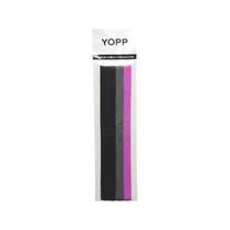 Faixa De Cabelo Com Silicone Antideslizante 4 Unid YOPP Rosa e Preto