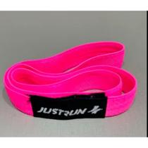 Faixa De Cabelo Com Silicone Justrun Rosa