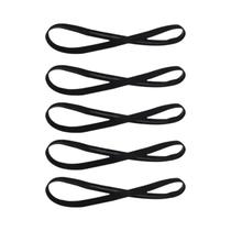Faixa De Cabelo Elástica Fina Unissex 5 Peças Para Yoga, Corrida E Fitness Antiderrapante