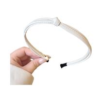 Faixa De Cabelo Elegante E Simples Em Couro Para Mulheres, Acessórios De Cabelo Para Meninas