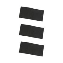 Faixa De Cabelo Esportiva Elástica Larga Preta 3 Peças Tiaras Macias Para Mulheres E Homens, Yoga,