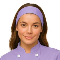 Faixa De Cabelo Feminina Para Chef Cozinha Restaurante Confeitaria Padaria Uniforme Tiara Ajustável Para Cozinheira