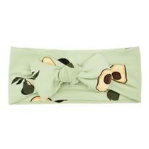 Faixa de cabelo KYTE BABY Bamboo Rayon Bow 0-3 meses de abacate