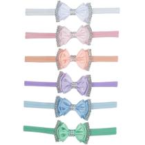 Faixa de Cabelo para Bebê Bela Kit 6 Peças Faixa de Cabelo para Bebê Bela Kit 6 Peças