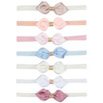 Faixa de Cabelo para Bebê Doçura Kit 7 Peças Faixa de Cabelo para Bebê Doçura Kit 7 Peças