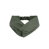 Faixa de Cabelo Turbante Bandana Verde Oliva Chef Cozinha