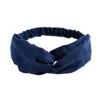 Faixa De Cabelo Turbante Cruzada Com Nó Torcido Em Camurça Estilo Boho Para Mulheres, Faixa De