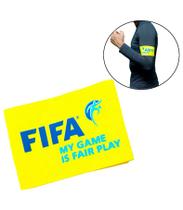Faixa de Capitão Braçadeira Futebol Importada com Elástico Faixa de Capitão Braçadeira Futebol Importada com Elástico