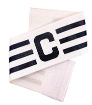 Faixa de Capitão cor Branca e Preta Estilo Boleiro Elástica e Ajustável Faixa de Capitão cor Branca e Preta Estilo Boleiro Elástica e Ajustável