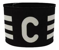 Faixa de Capitão em Neoprene - C - Preto