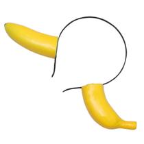 Faixa de cenoura FOMIYES Party Head Boppers Funny Head Boppers Faixa realista para festas de verão Banana Headwear Hair Lace Headwear Foam Headwear Hair Hoop Fruit Cartão de edição feminino