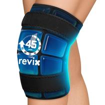Faixa de compressa fria para joelho REVIX 30 x 24 cm com gel para terapia fria Faixa de compressa fria para joelho REVIX 30 x 24 cm com gel para terapia fria