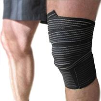 faixa de compressão multiuso strap treino powerlifting proteção joelho coxa munhequeira tornozeleira elastica ajustavel