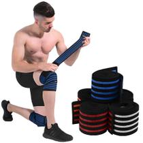 Faixa De Compressão Para Joelho Tensor Patela Muscular Treino Joelheira Cross