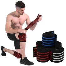 Faixa De Compressão Para Joelho Tensor Patela Muscular Treino Joelheira Cross