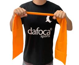 Faixa de Exercício Em TPE VP1023 Vollo Sports 0,50mm Nível Médio Laranja