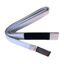 Faixa De Jiu Jitsu Branca Torah Master Adulto C/ Ponta A5