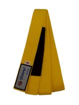 Faixa de Jiu Jitsu Plus Com Ponteira Infantil Amarelo Torah