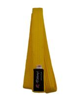 Faixa de Judô Karatê Taekwondo Master Adulto Amarelo Torah