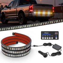 Faixa de Luz Estroboscópica de Emergência Nilight 124 cm 288 LEDs Âmbar Faixa de Luz Estroboscópica de Emergência Nilight 124 cm 288 LEDs Âmbar