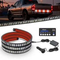 Faixa de Luz Estroboscópica de Emergência Nilight 124 cm 288 LEDs Vermelho e Branco Faixa de Luz Estroboscópica de Emergência Nilight 124 cm 288 LEDs Vermelho e Branco