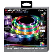 Faixa de luz LED Monster Smart Music Sync 5m para uso interno