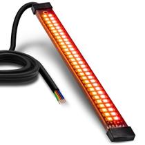 Faixa de luz traseira de motocicleta LED ONLINE LED STORE 20 cm Dual Row