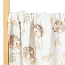 Faixa de Musselina para Bebê (120x110cm) - 100% Algodão Macio - Estilo INS